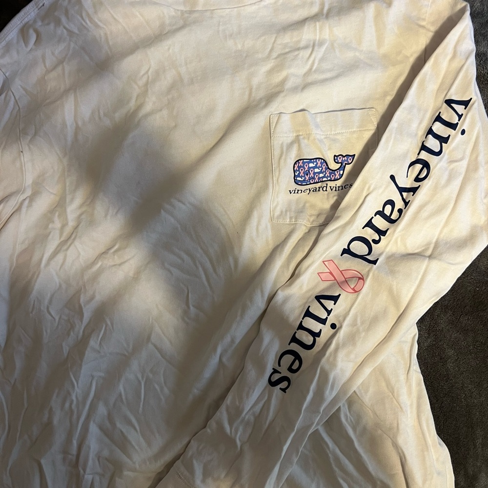 vineyard vines limited edition breast cancer awareness long sleeve